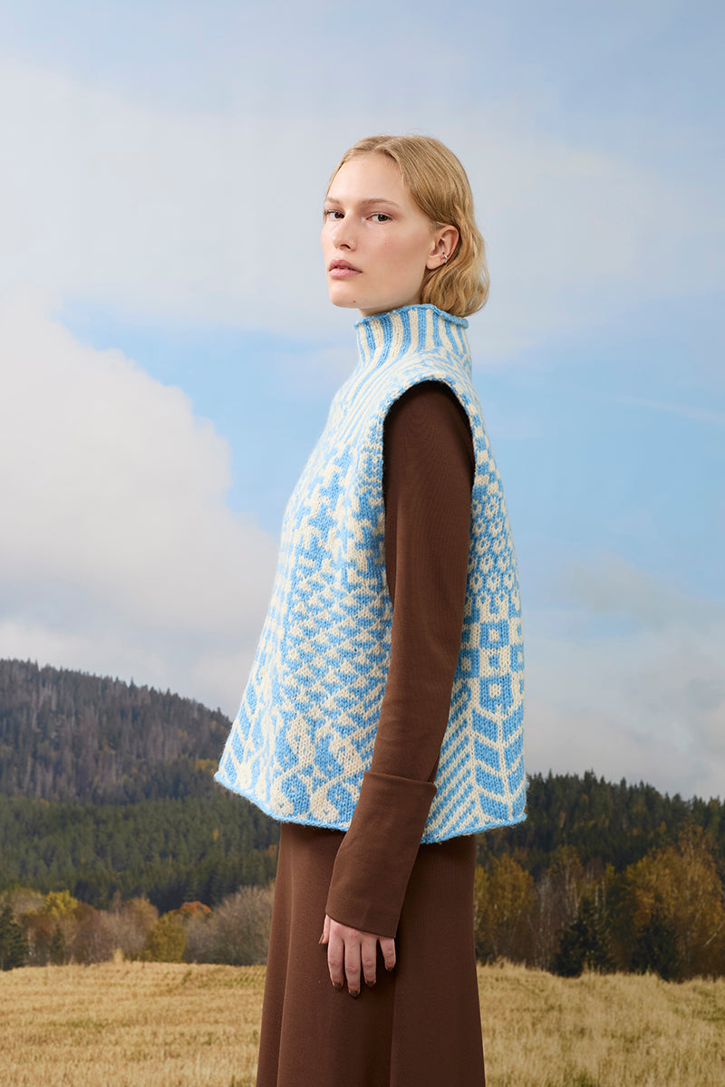 Yarn Kit for Nordic Mix Vest