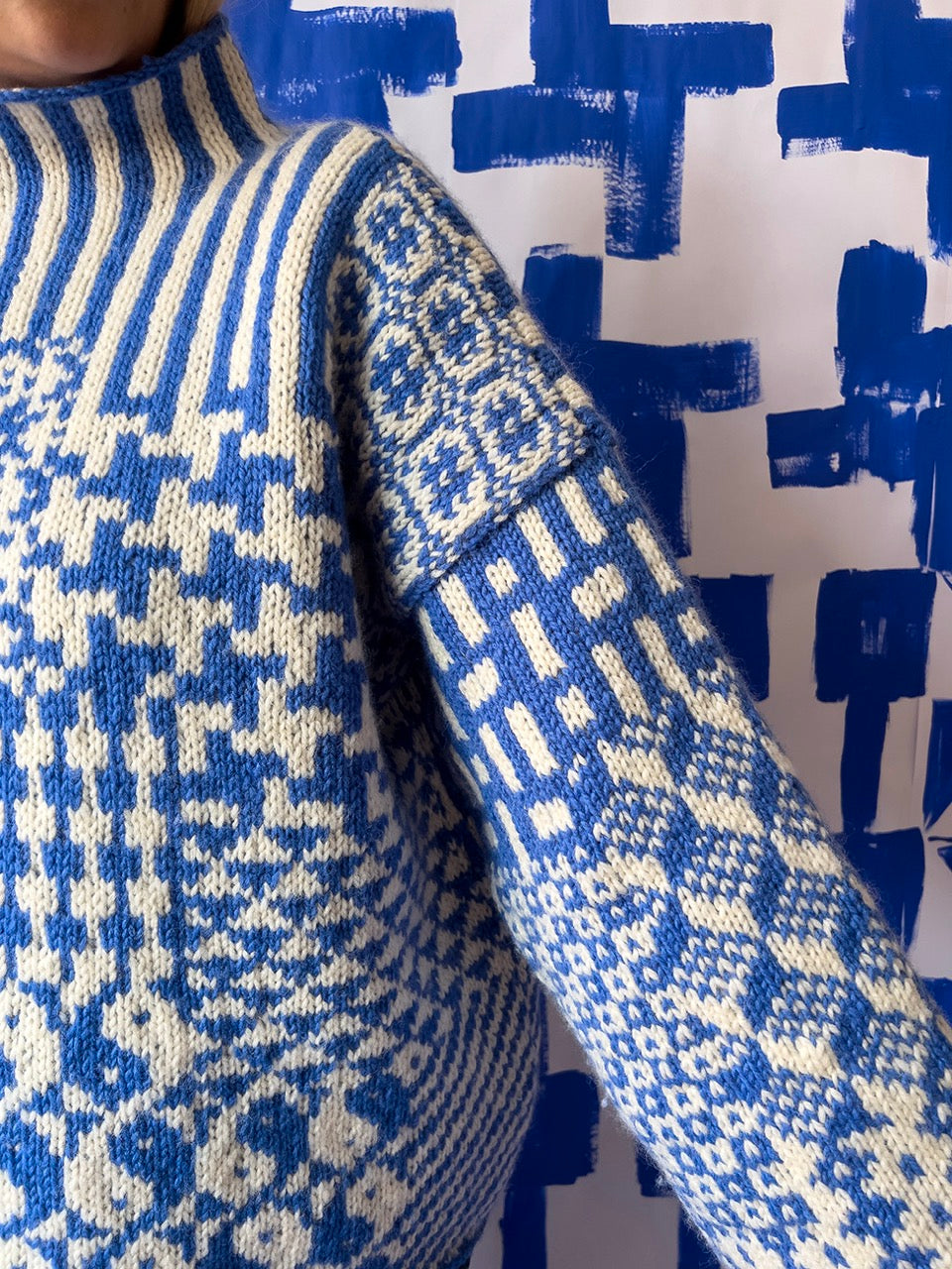 Pattern for Nordic Mix Sweater