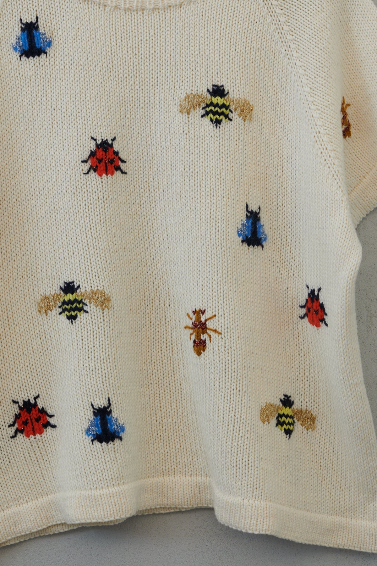 Insect embroidery diagram – Laura Dalgaard Knit