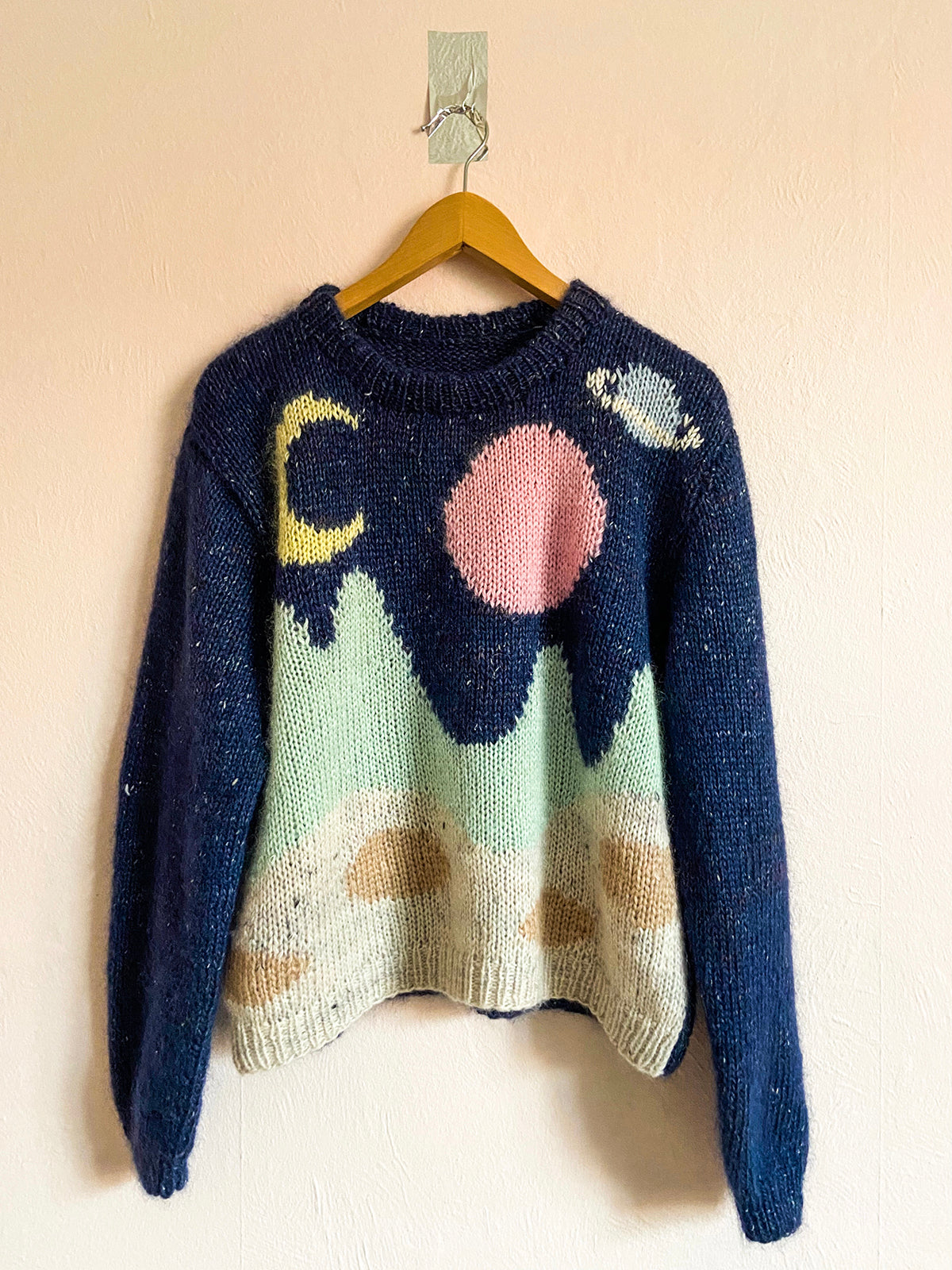 Pattern Moon child sweater