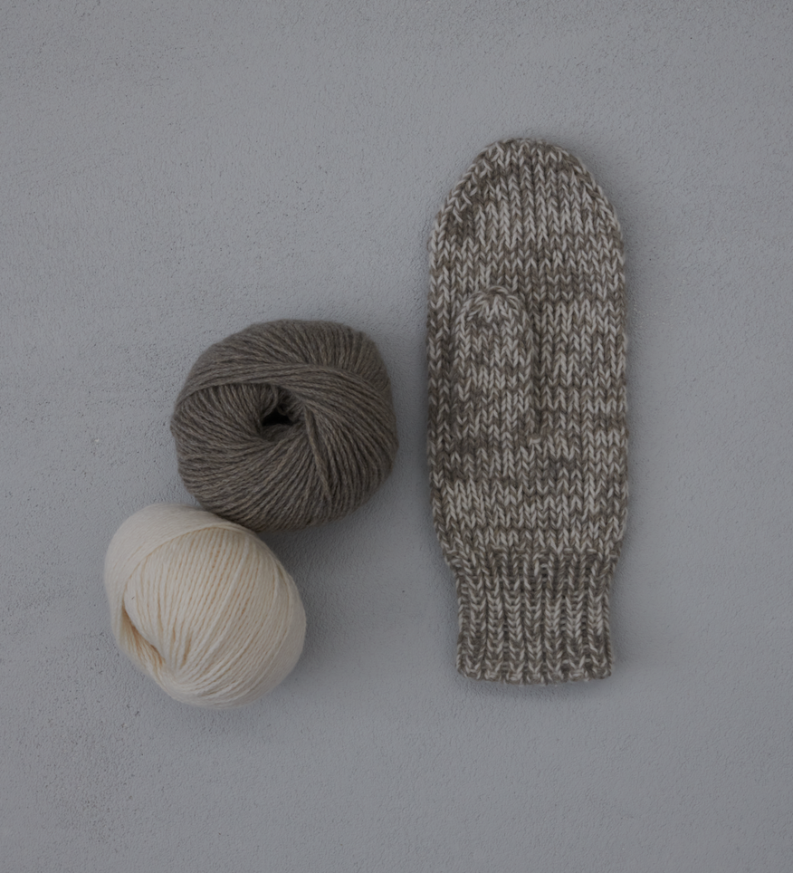 Pattern for Cashmere mittens